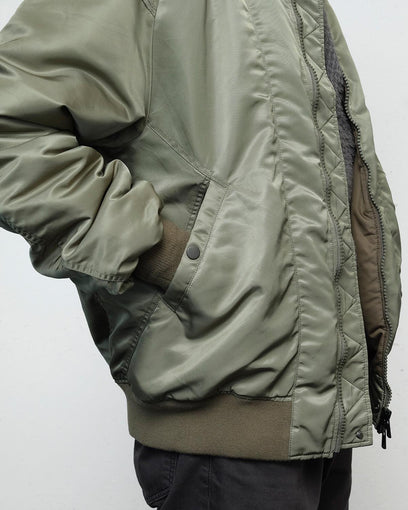 TROOPER PUFF BLOUSON NYLON TWILL WITH WINDSTOPPER® 