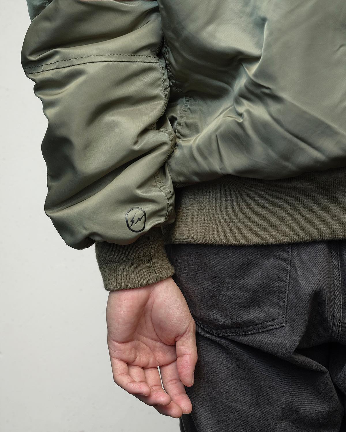 TROOPER PUFF BLOUSON NYLON TWILL WITH WINDSTOPPER® "Innovaten"