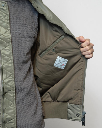 TROOPER PUFF BLOUSON NYLON TWILL WITH WINDSTOPPER® 