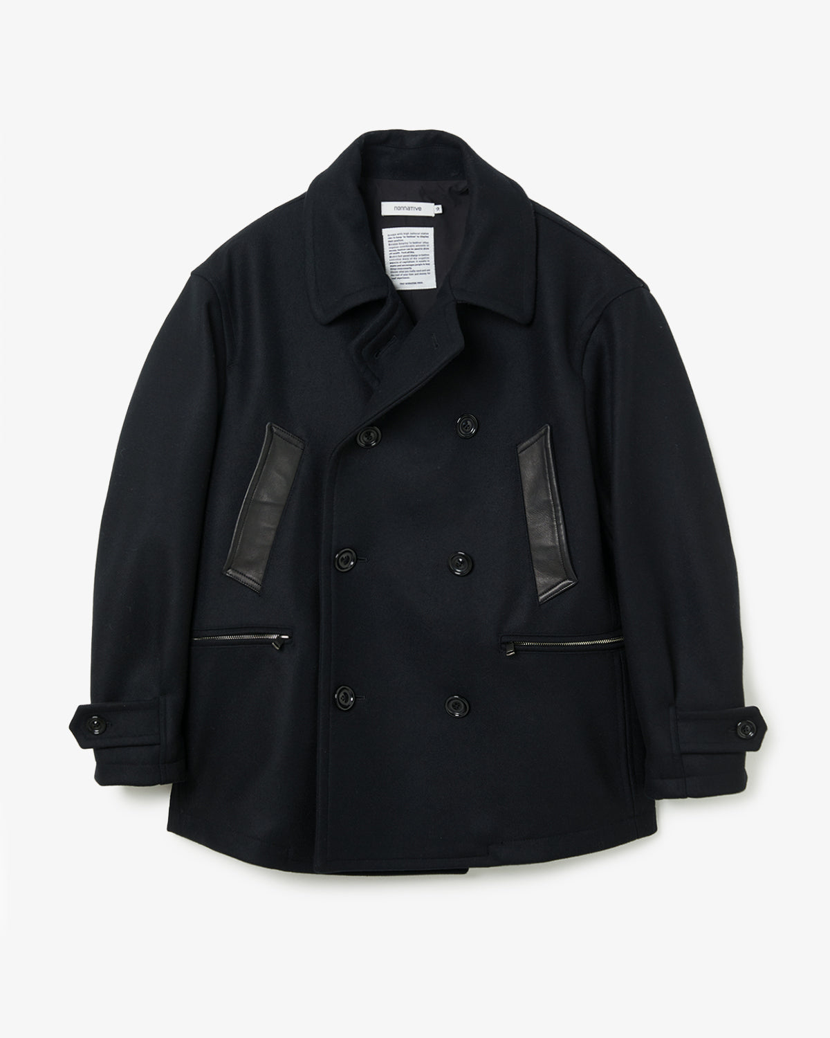 MARINER COAT WOOL DOUBLE MELTON WITH WINDSTOPPER®