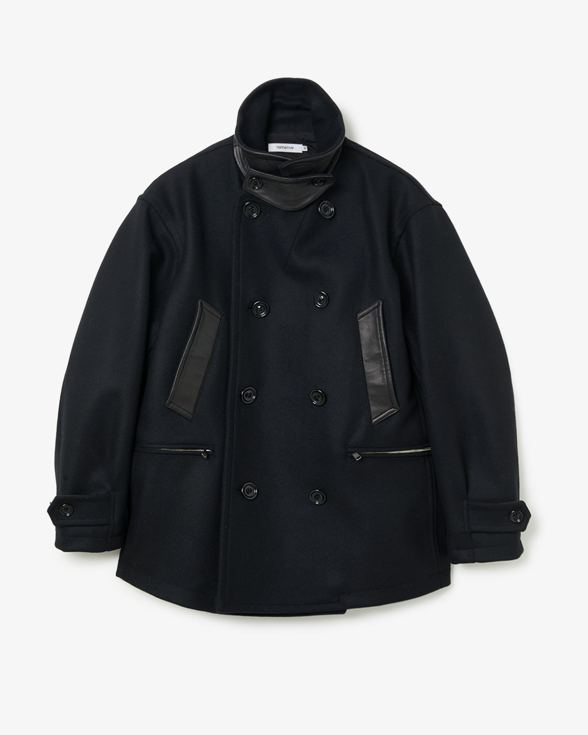 MARINER COAT WOOL DOUBLE MELTON WITH WINDSTOPPER®