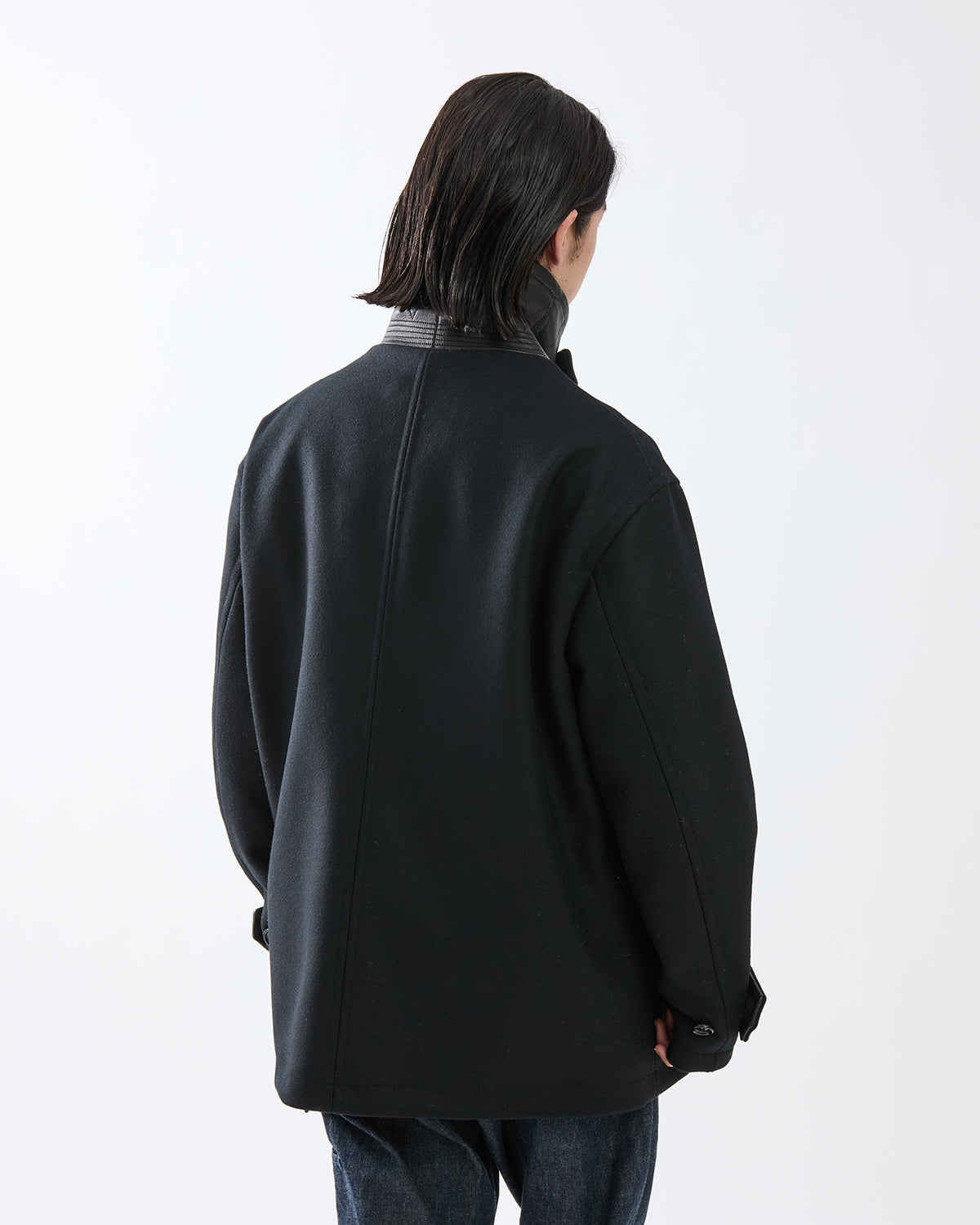 MARINER COAT WOOL DOUBLE MELTON WITH WINDSTOPPER®