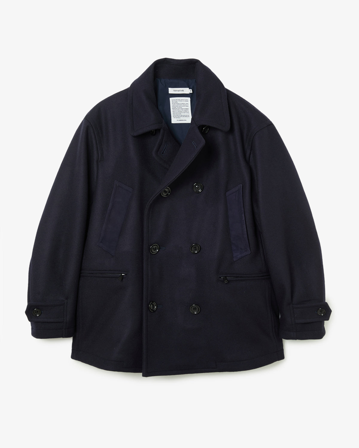 MARINER COAT WOOL DOUBLE MELTON WITH WINDSTOPPER®