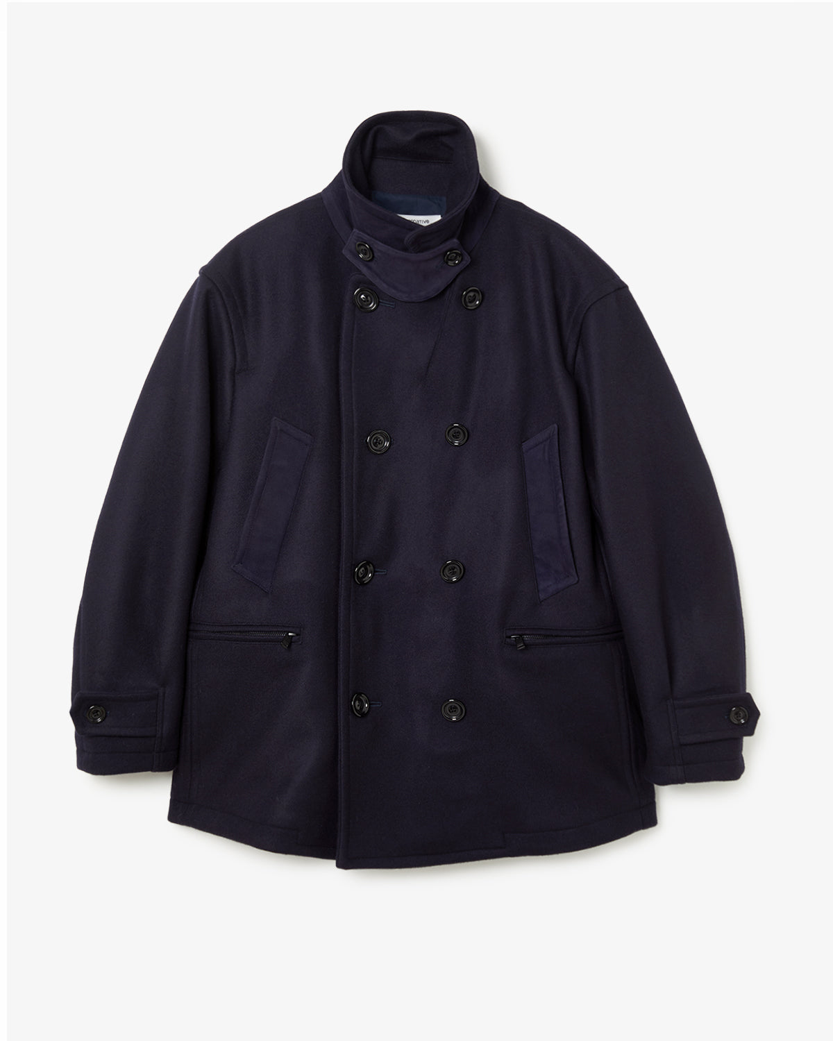 MARINER COAT WOOL DOUBLE MELTON WITH WINDSTOPPER®