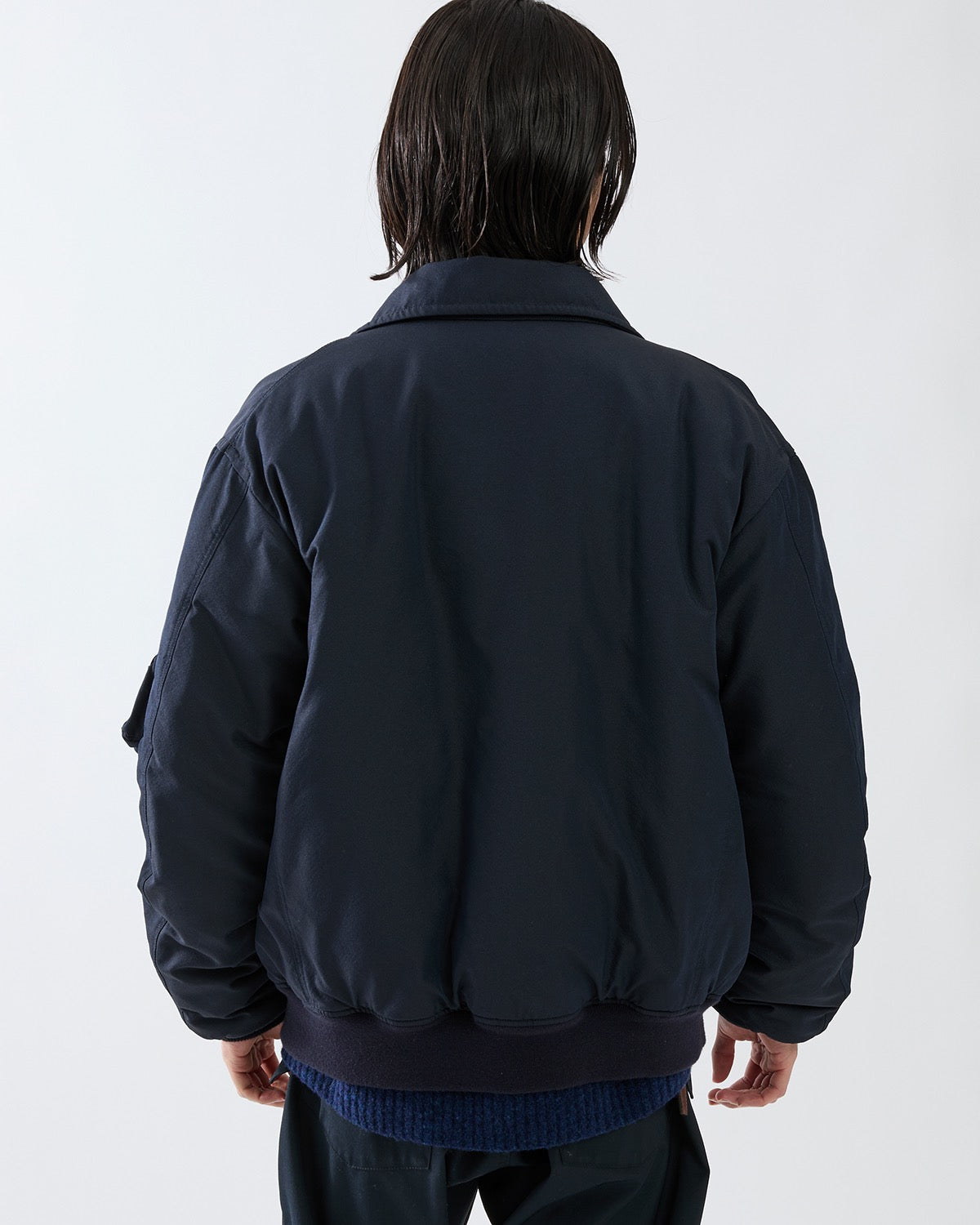 AVIATOR PUFF BLOUSON POLY TWILL WITH WINDSTOPPER®