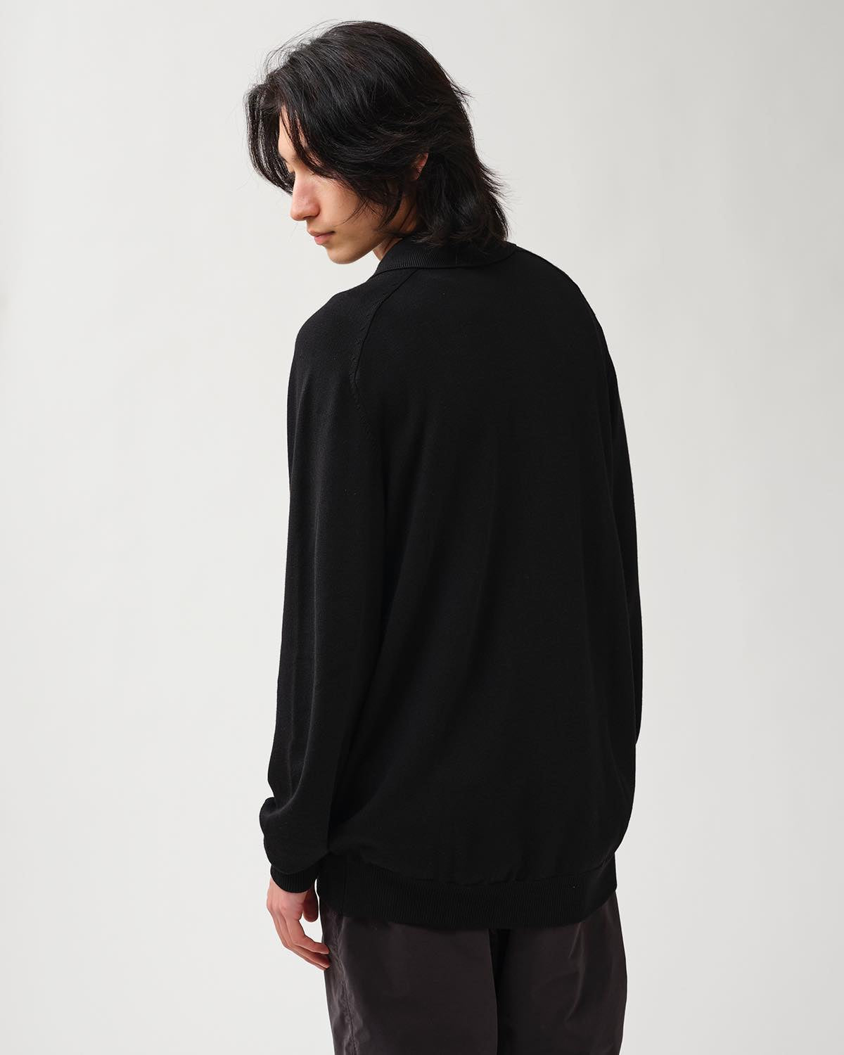 DWELLER POLO SWEATER  MERINO SUPERFINE WOOL