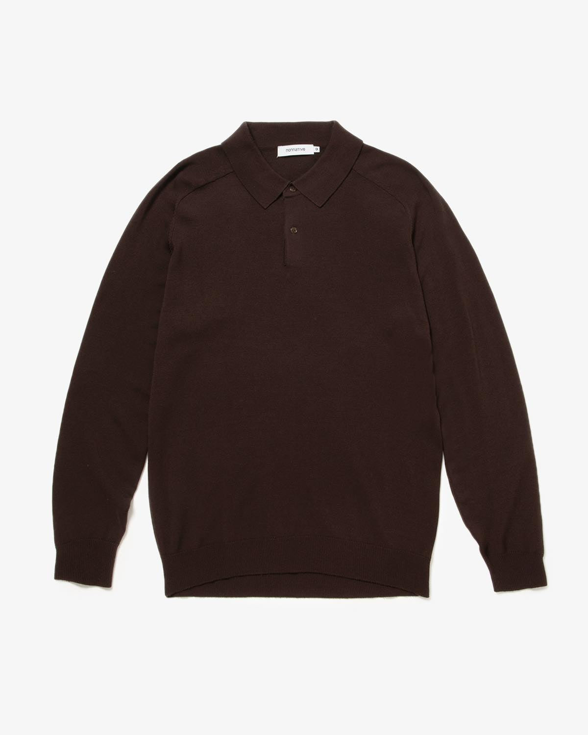 DWELLER POLO SWEATER  MERINO SUPERFINE WOOL