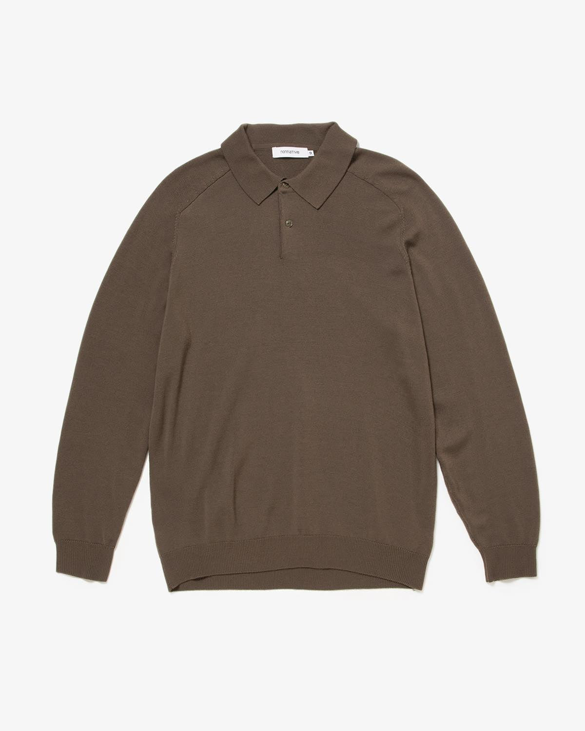 DWELLER POLO SWEATER  MERINO SUPERFINE WOOL