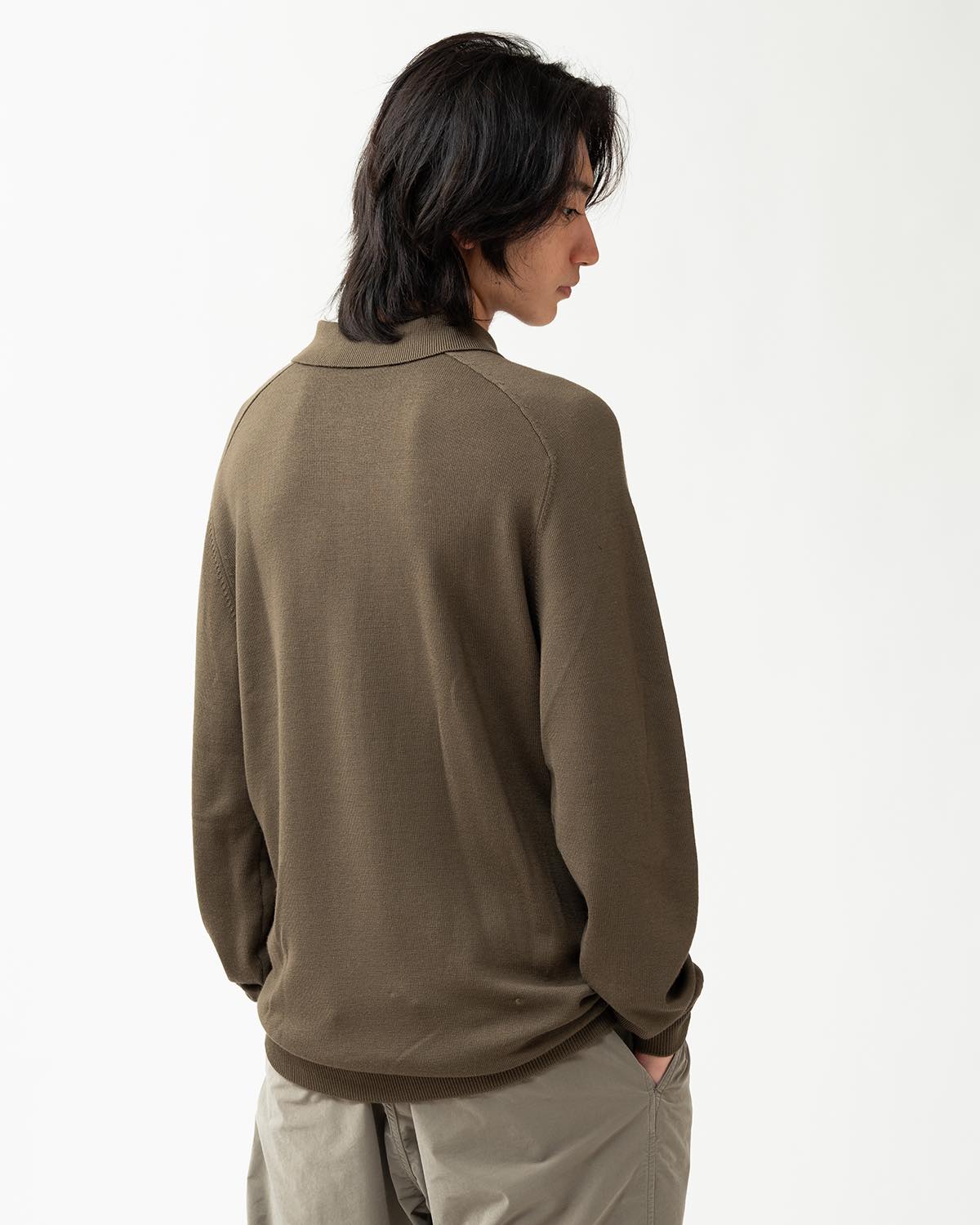 DWELLER POLO SWEATER  MERINO SUPERFINE WOOL