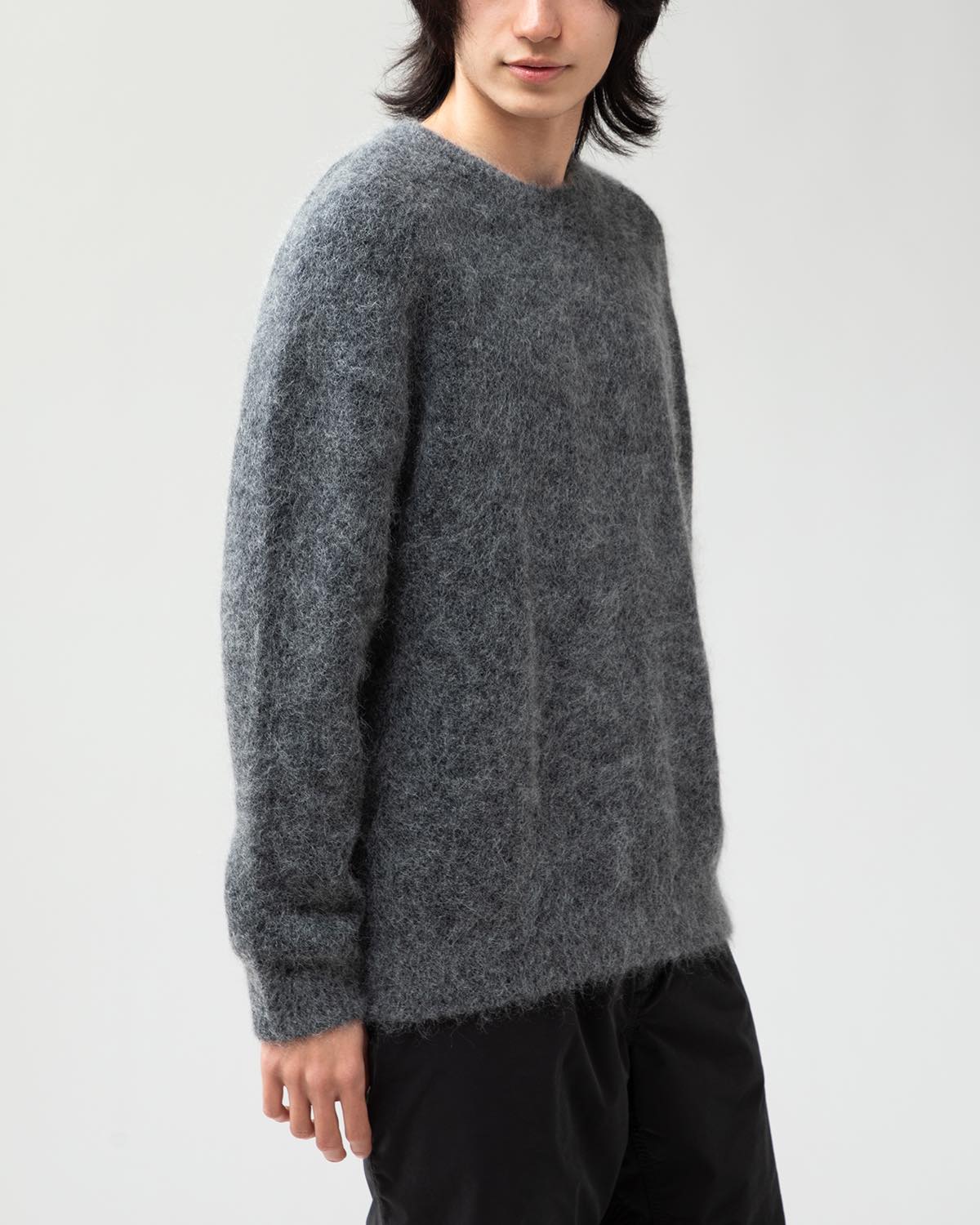 WORKER SWEATER KID MOHAIR/W/N/P YARN