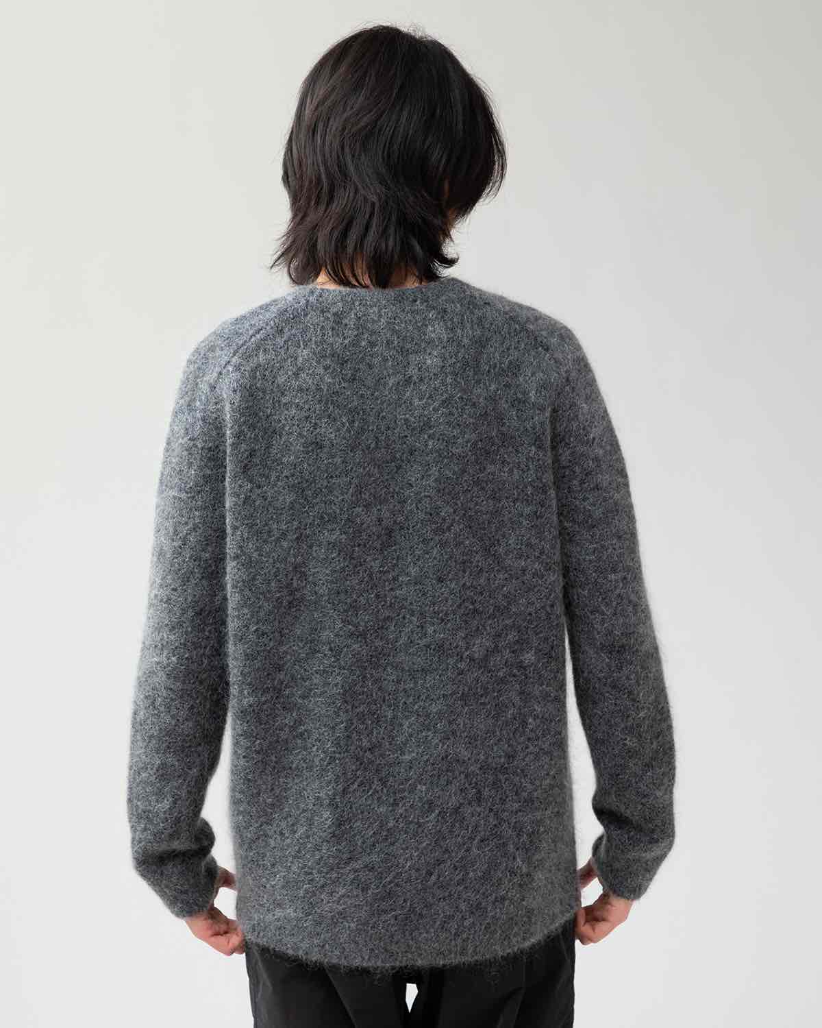 WORKER SWEATER KID MOHAIR/W/N/P YARN