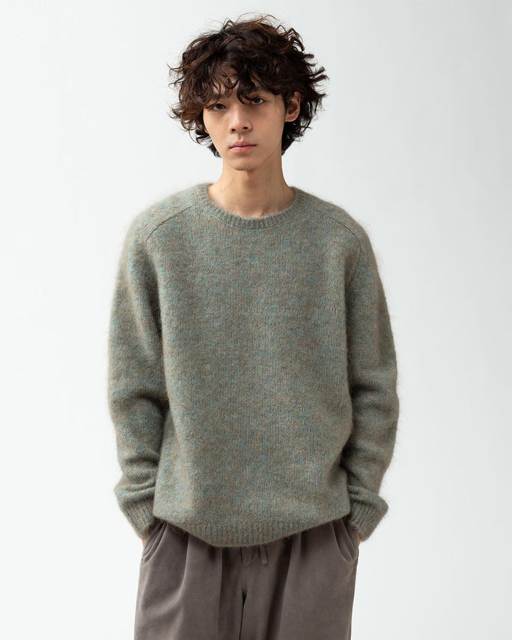 WORKER SWEATER KID MOHAIR/W/N/P YARN