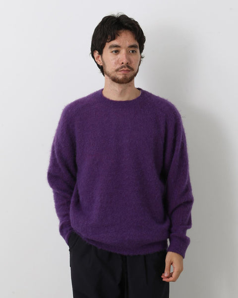 DWELLER PULLOVER SWEATER KID MOHAIR/W/N/P YARN – COVERCHORD