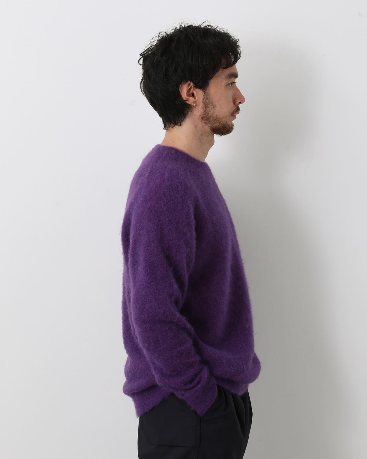 DWELLER PULLOVER SWEATER KID MOHAIR/W/N/P YARN