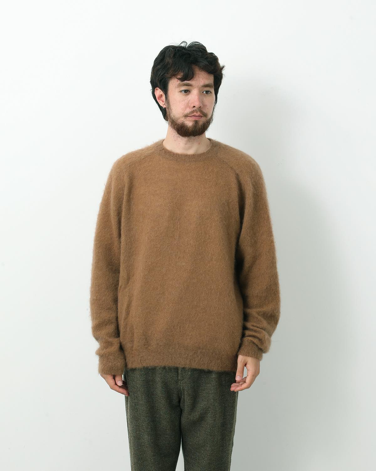 DWELLER PULLOVER SWEATER KID MOHAIR/W/N/P YARN