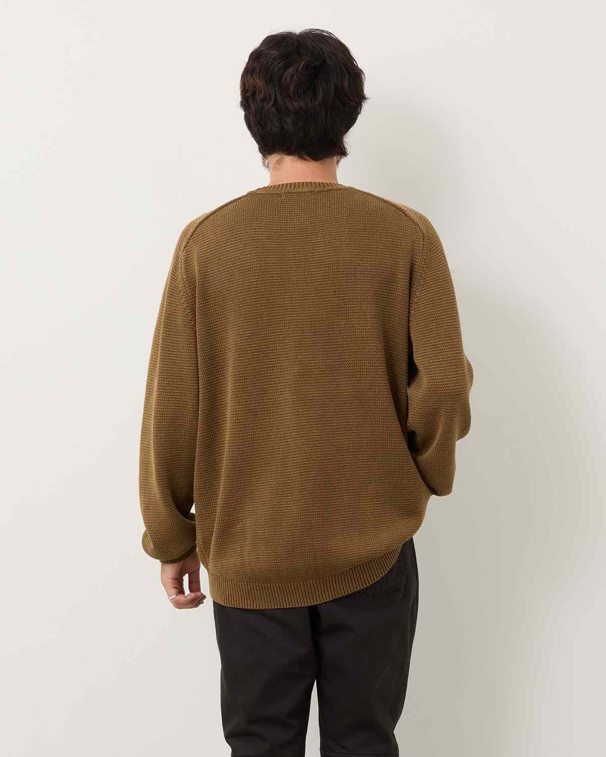 WORKER PULLOVER SWEATER COTTON YARN