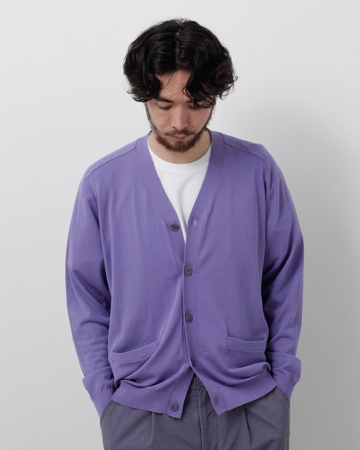 DWELLER CARDIGAN COTTON YARN