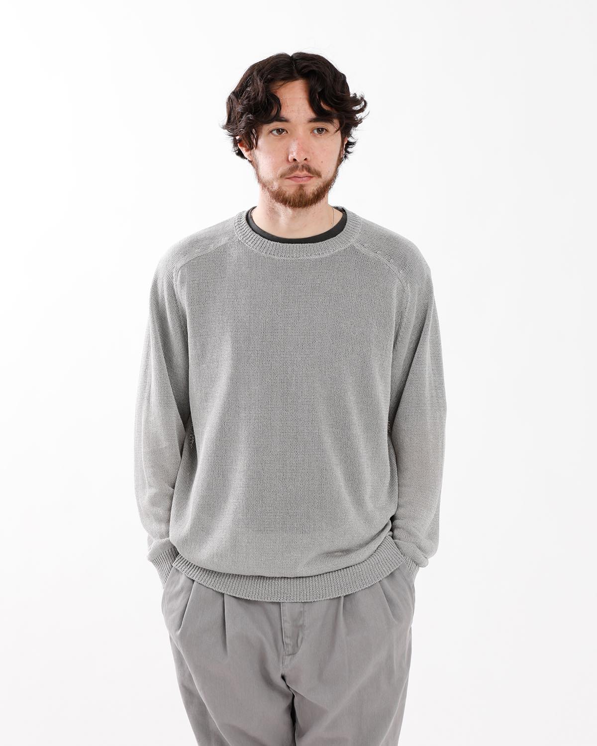 VOYAGER CREW SWEATER T/P/P/S YARN