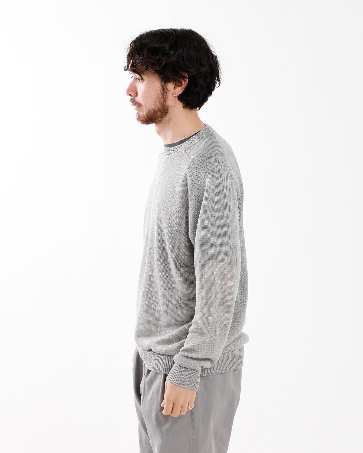 VOYAGER CREW SWEATER T/P/P/S YARN