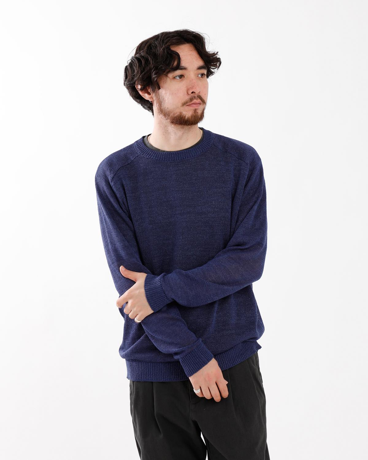 VOYAGER CREW SWEATER T/P/P/S YARN