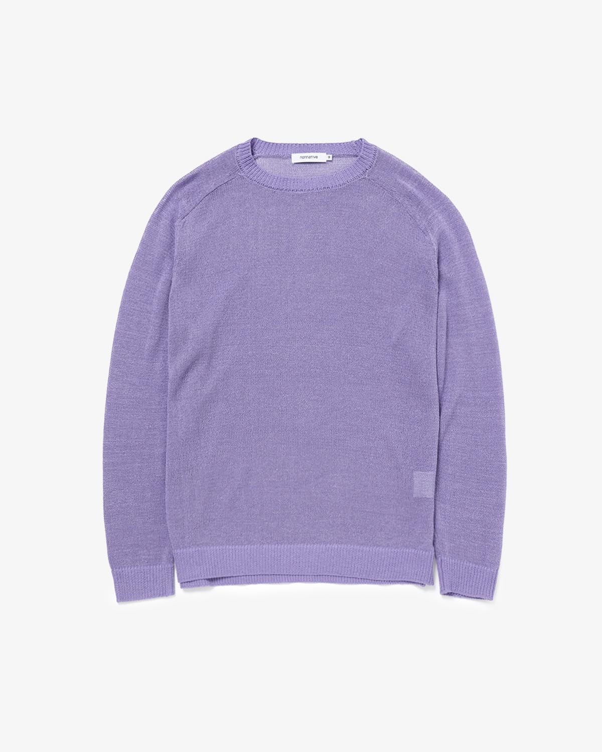 VOYAGER CREW SWEATER T/P/P/S YARN