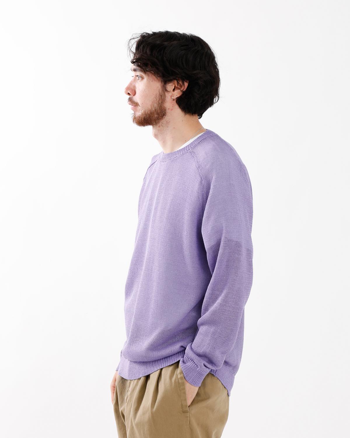 VOYAGER CREW SWEATER T/P/P/S YARN