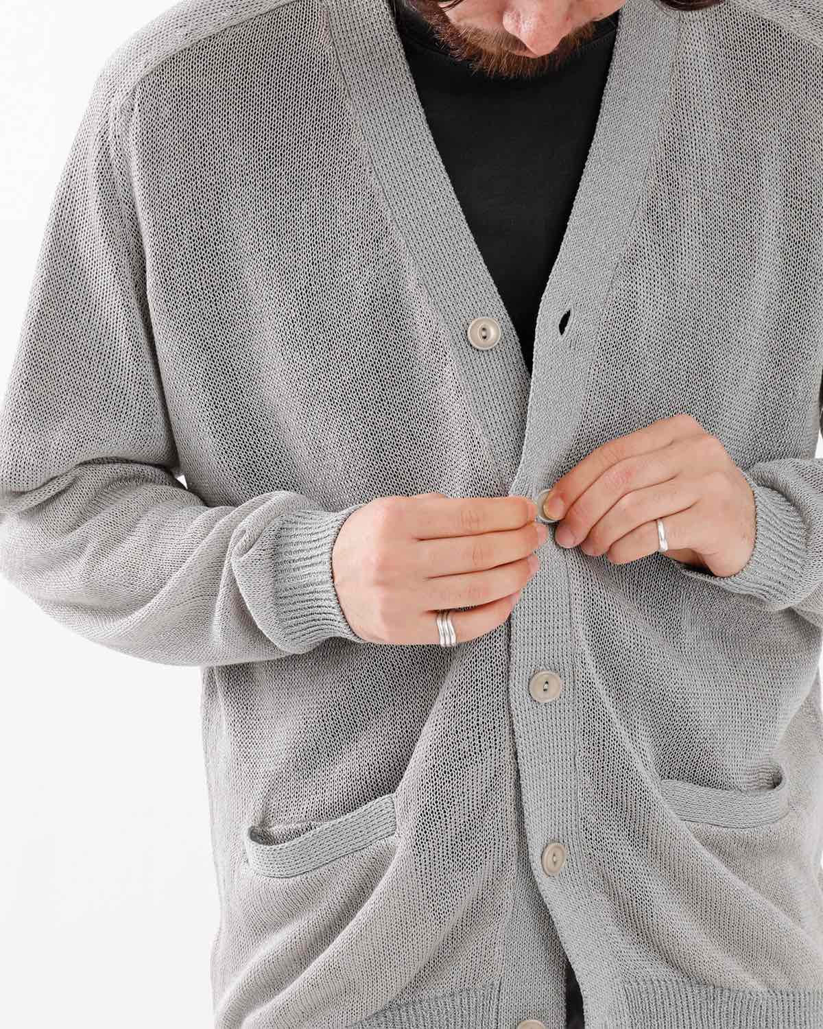 VOYAGER CARDIGAN T/P/P/S YARN