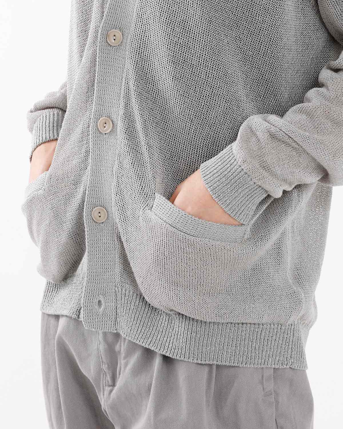 VOYAGER CARDIGAN T/P/P/S YARN