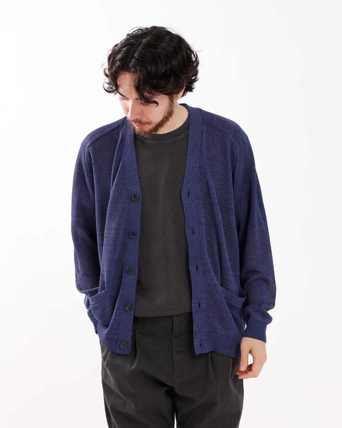 VOYAGER CARDIGAN T/P/P/S YARN