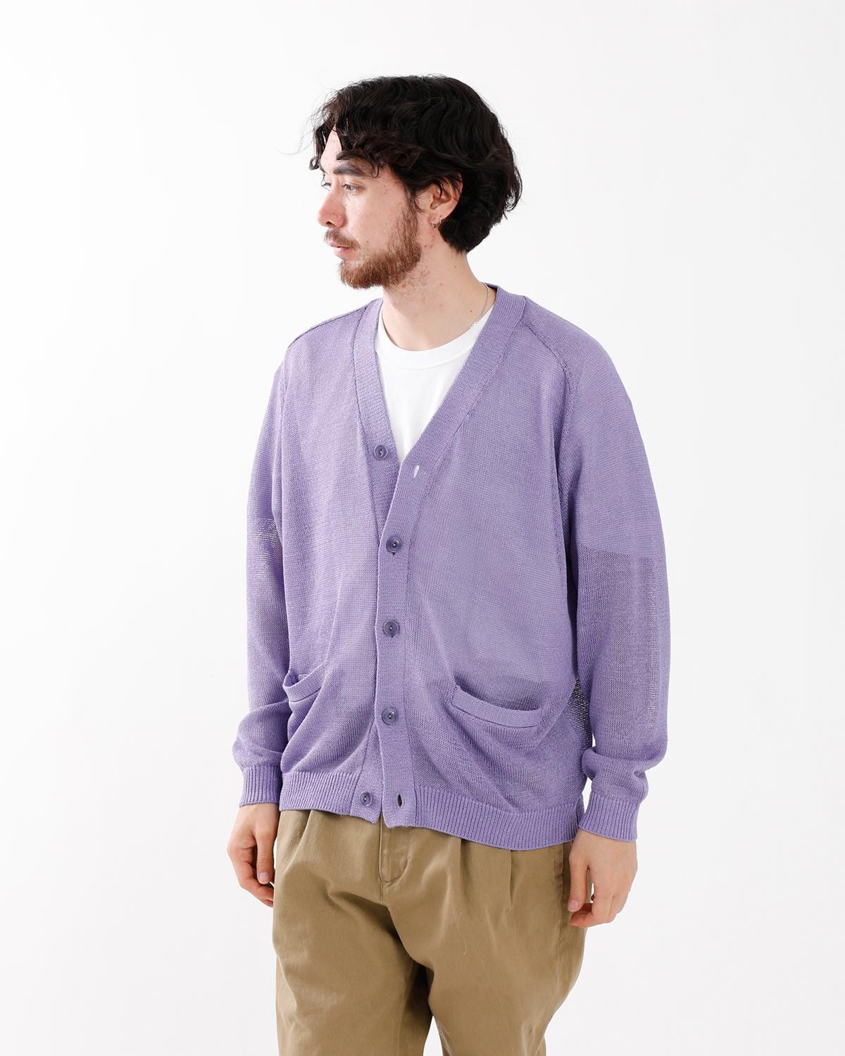 VOYAGER CARDIGAN T/P/P/S YARN