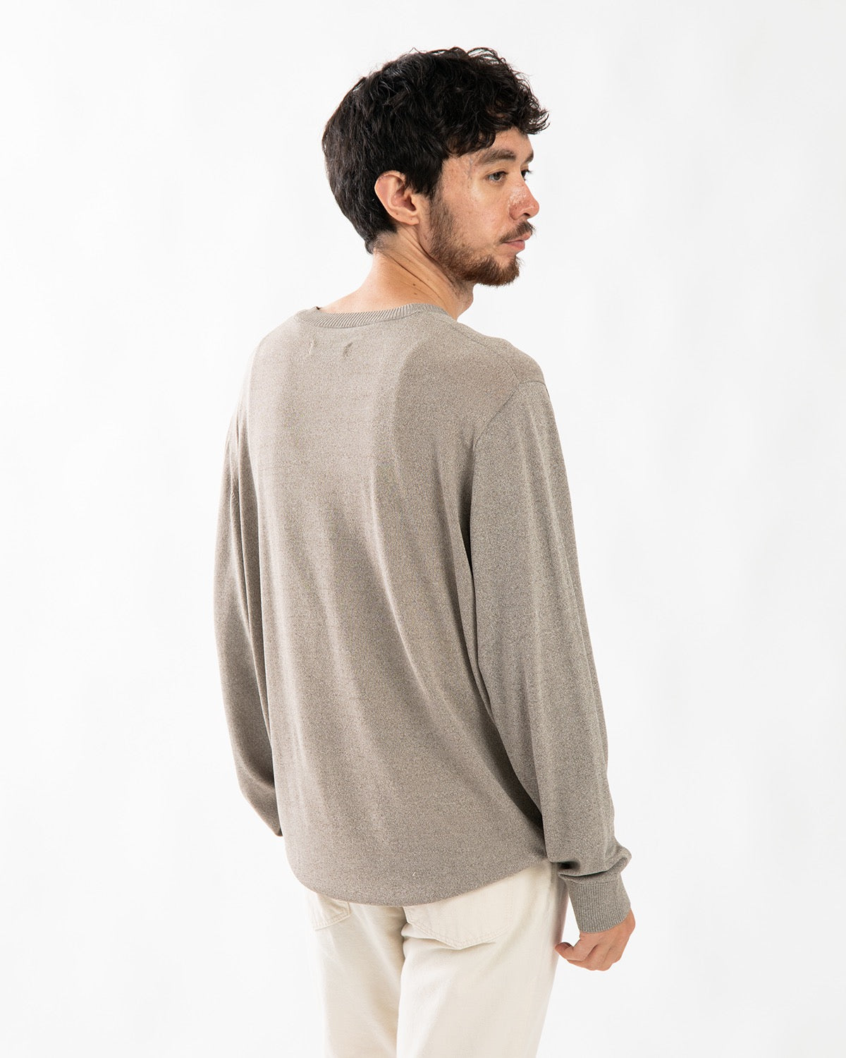 OFFICER CREW SWEATER RAYON NYLON YARN