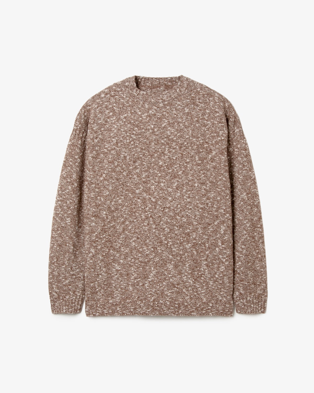 MARINER CREW SWEATER WOOL COTTON SLUB YARN