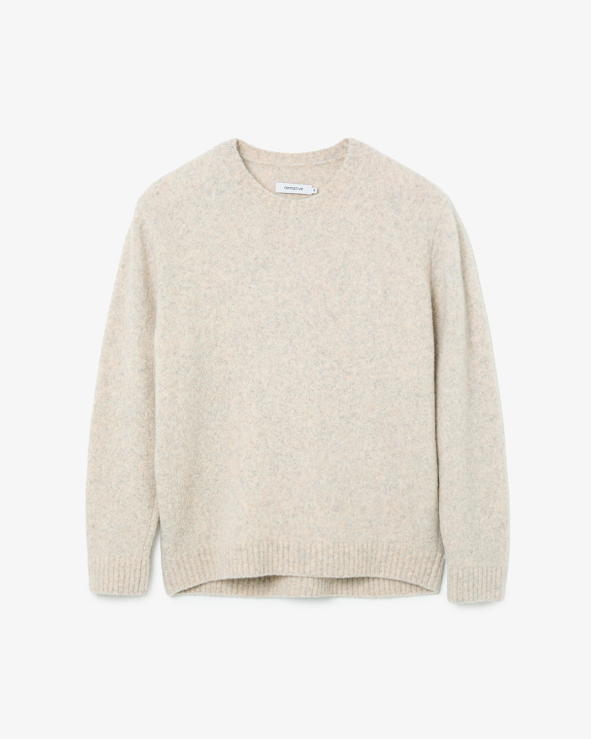 HIKER CREW SWEATER WOOL BOUCLE KNIT