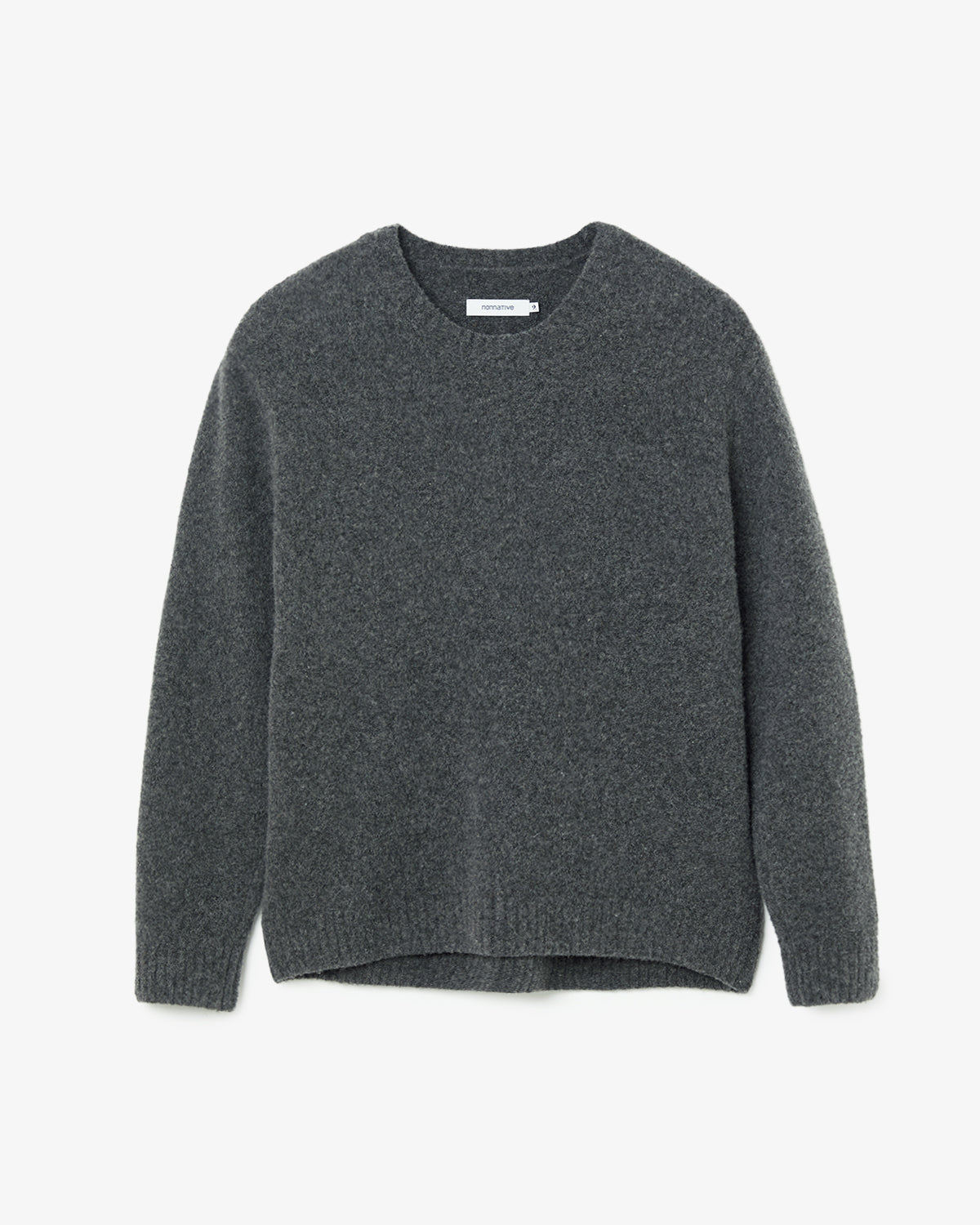 HIKER CREW SWEATER WOOL BOUCLE KNIT