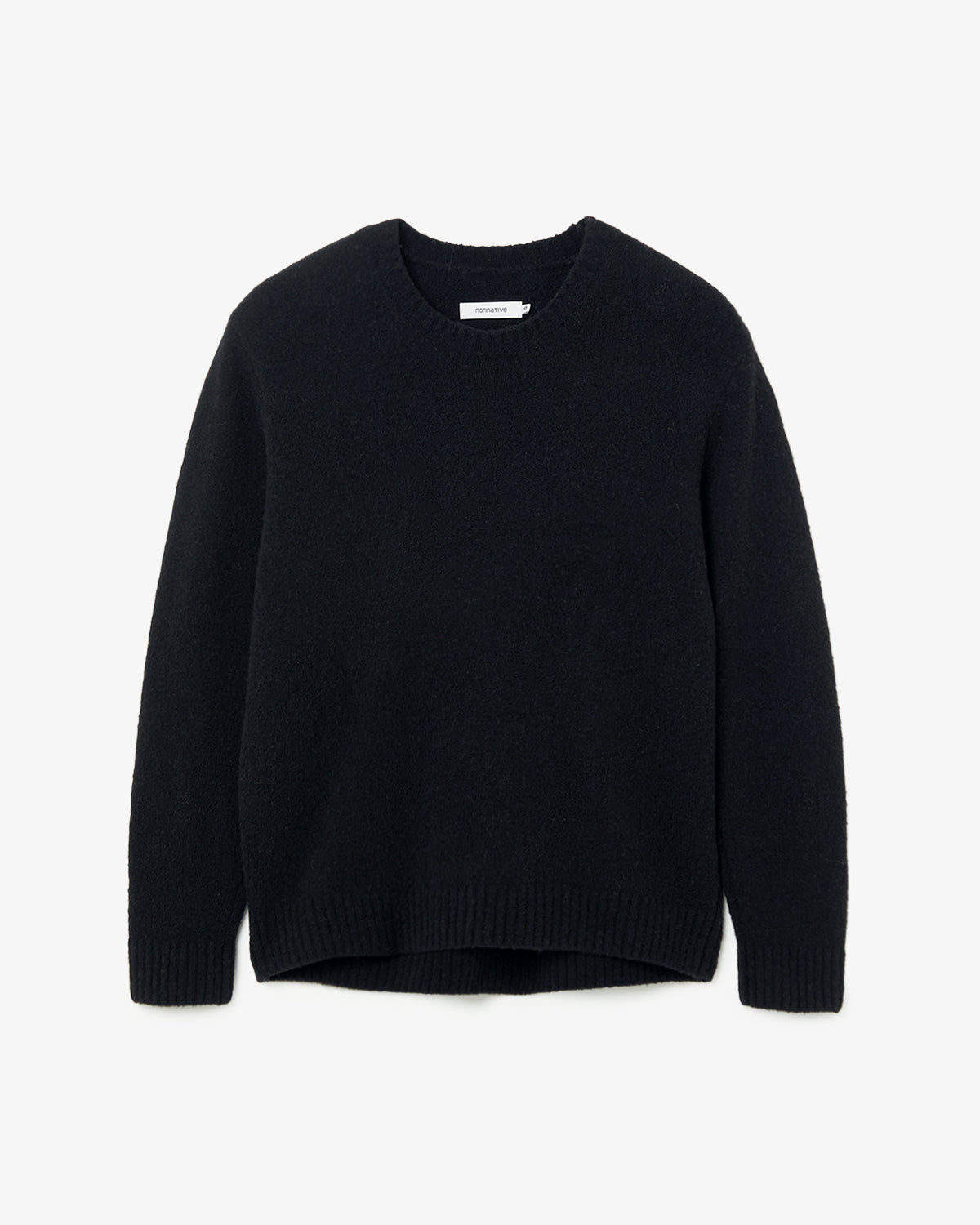 HIKER CREW SWEATER WOOL BOUCLE KNIT