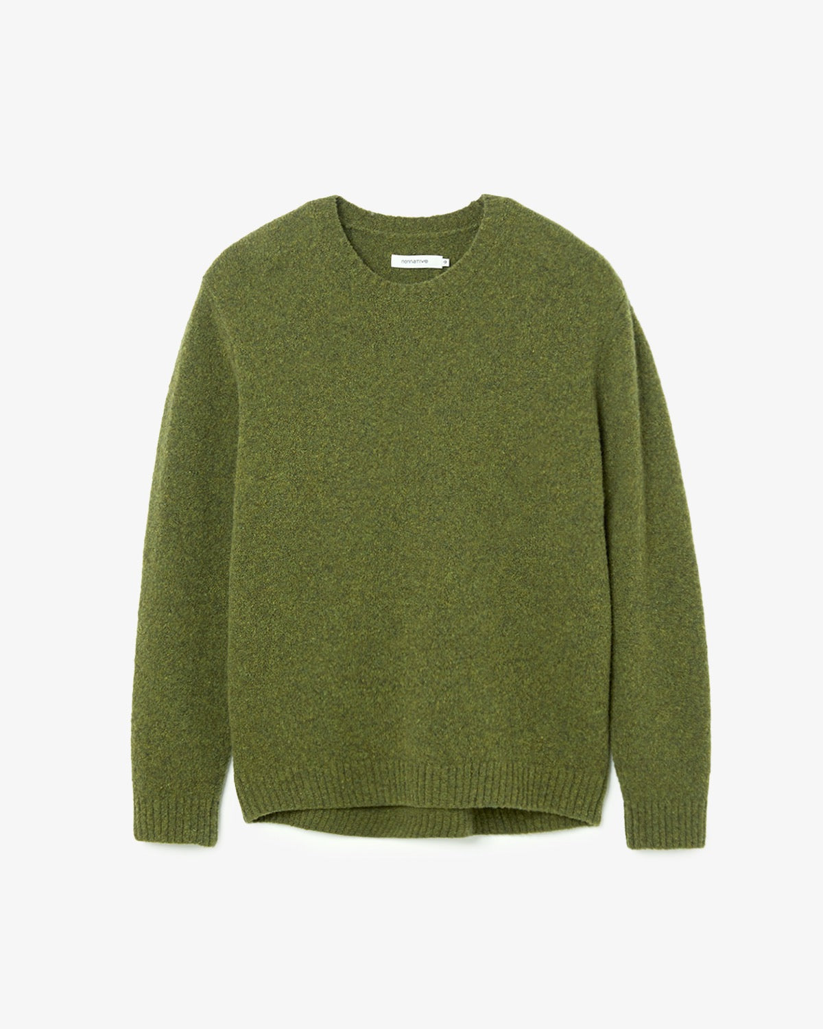HIKER CREW SWEATER WOOL BOUCLE KNIT