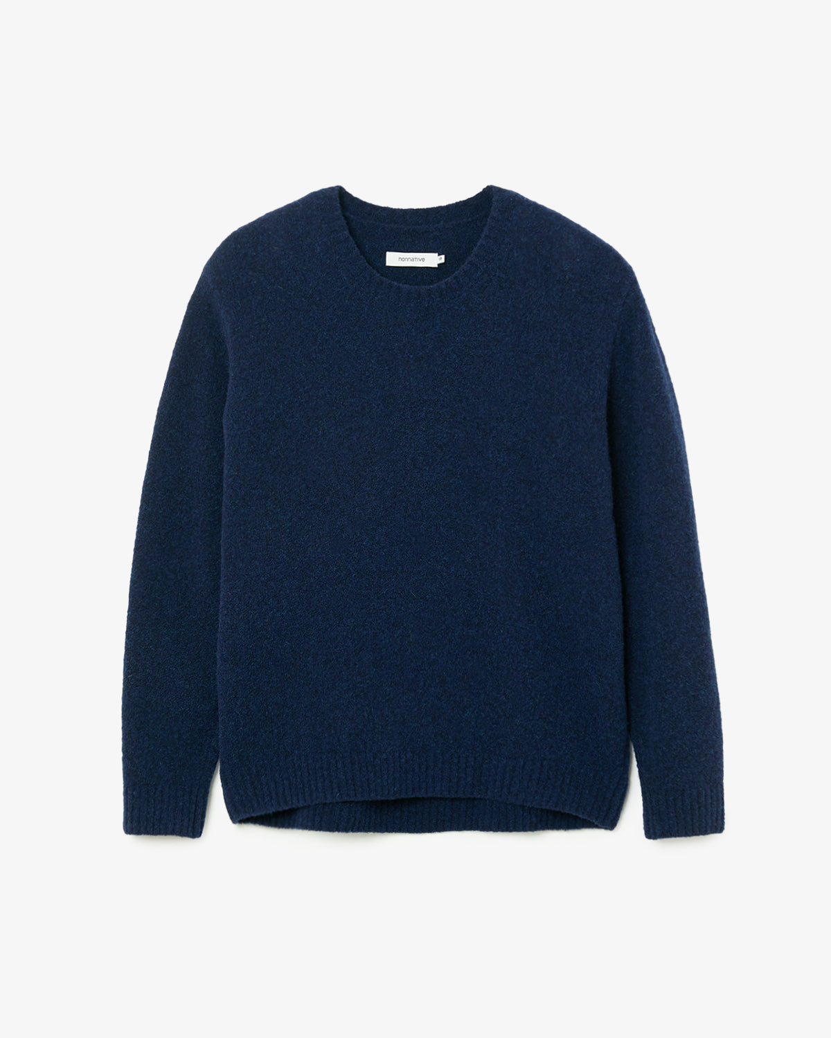 HIKER CREW SWEATER WOOL BOUCLE KNIT