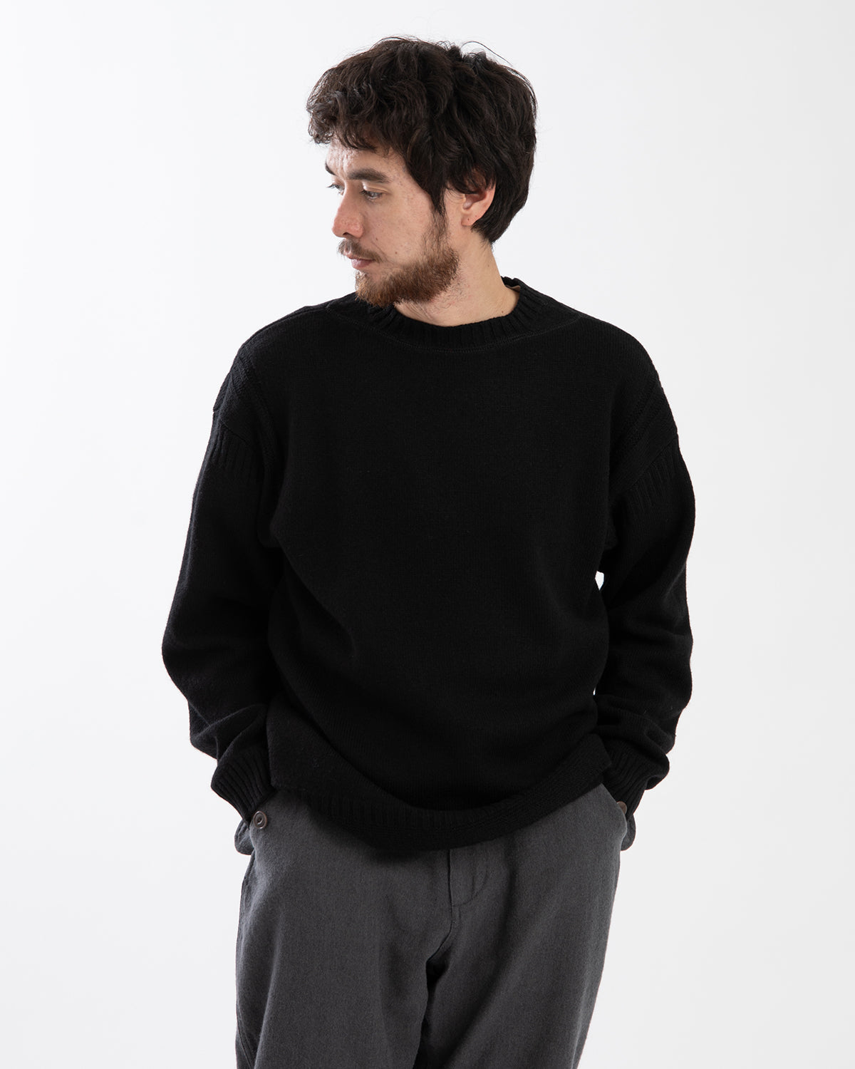 MARINER CREW SWEATER LINCOLN WOOL YARN