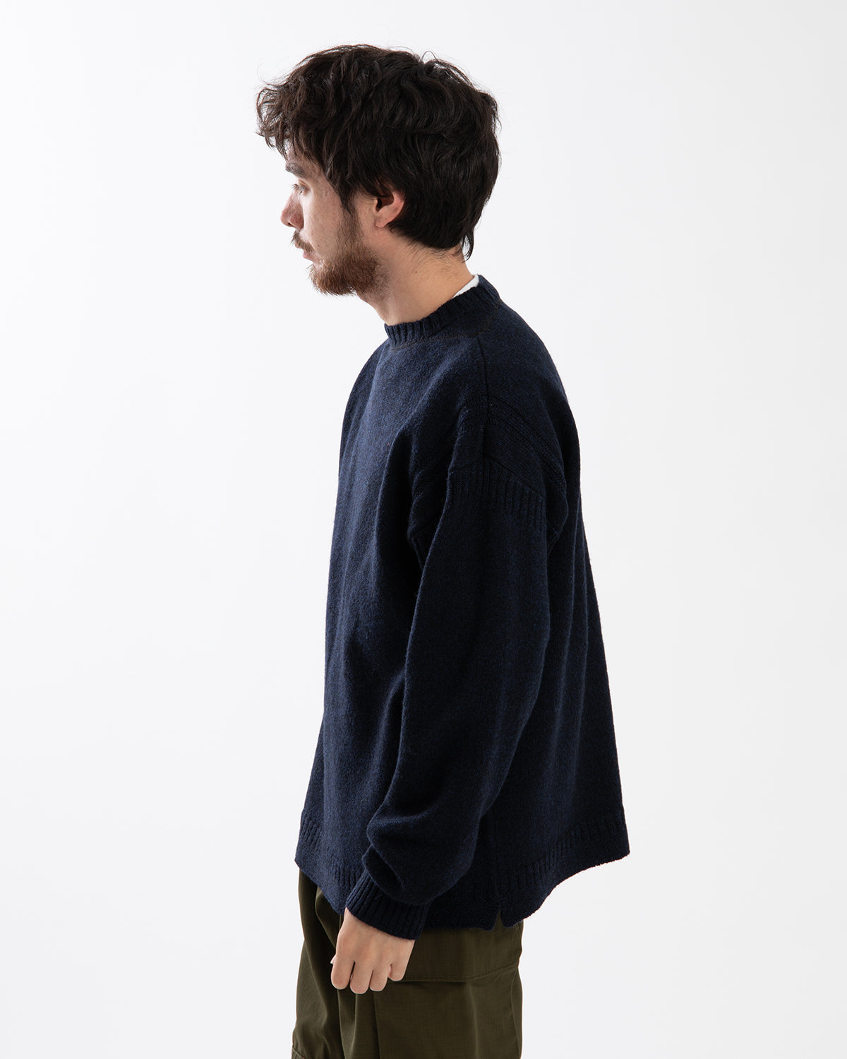 MARINER CREW SWEATER LINCOLN WOOL YARN