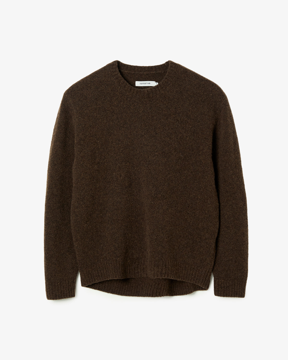 HIKER CREW SWEATER WOOL BOUCLE KNIT