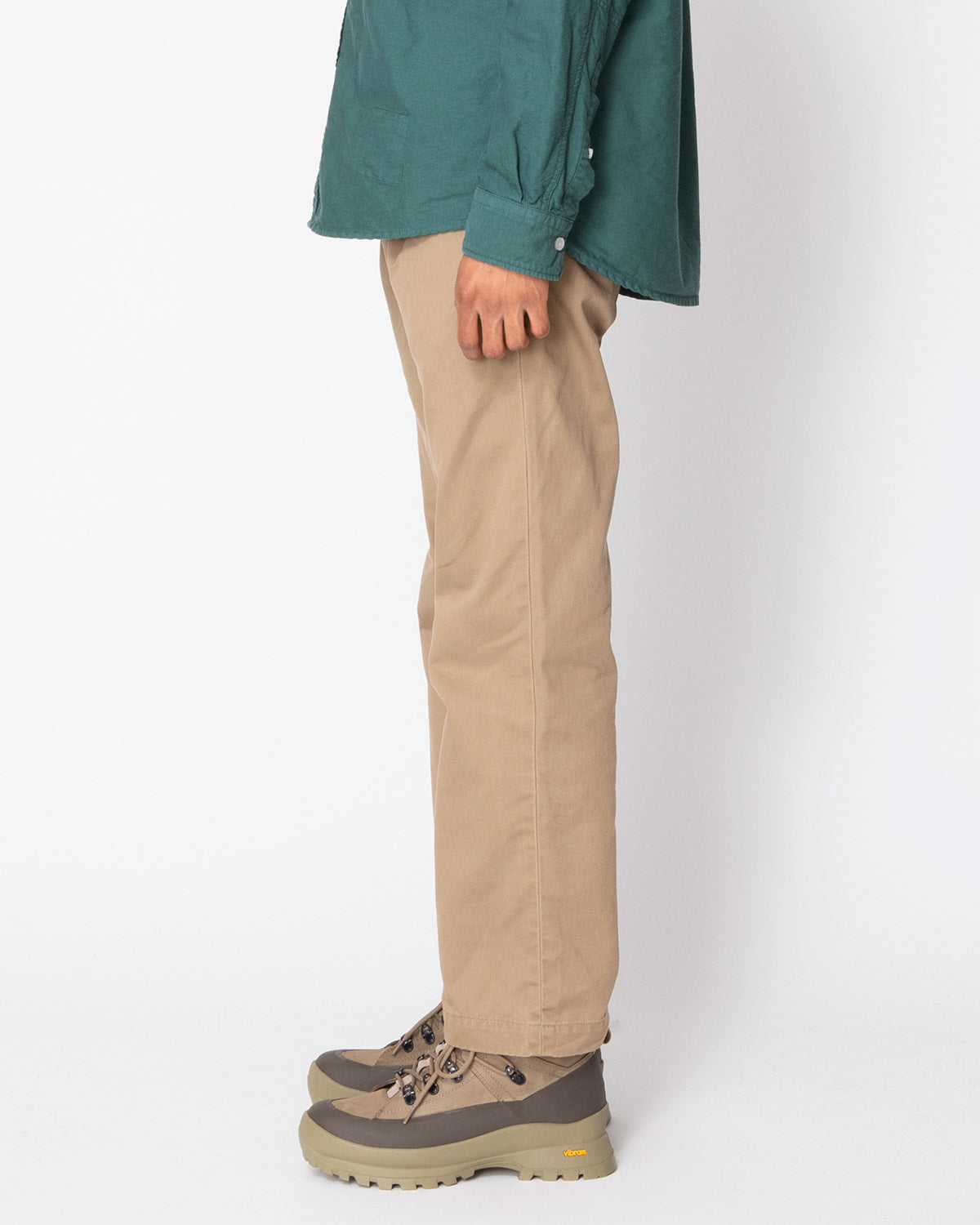 DWELLER CHINO TROUSERS COTTON TWILL