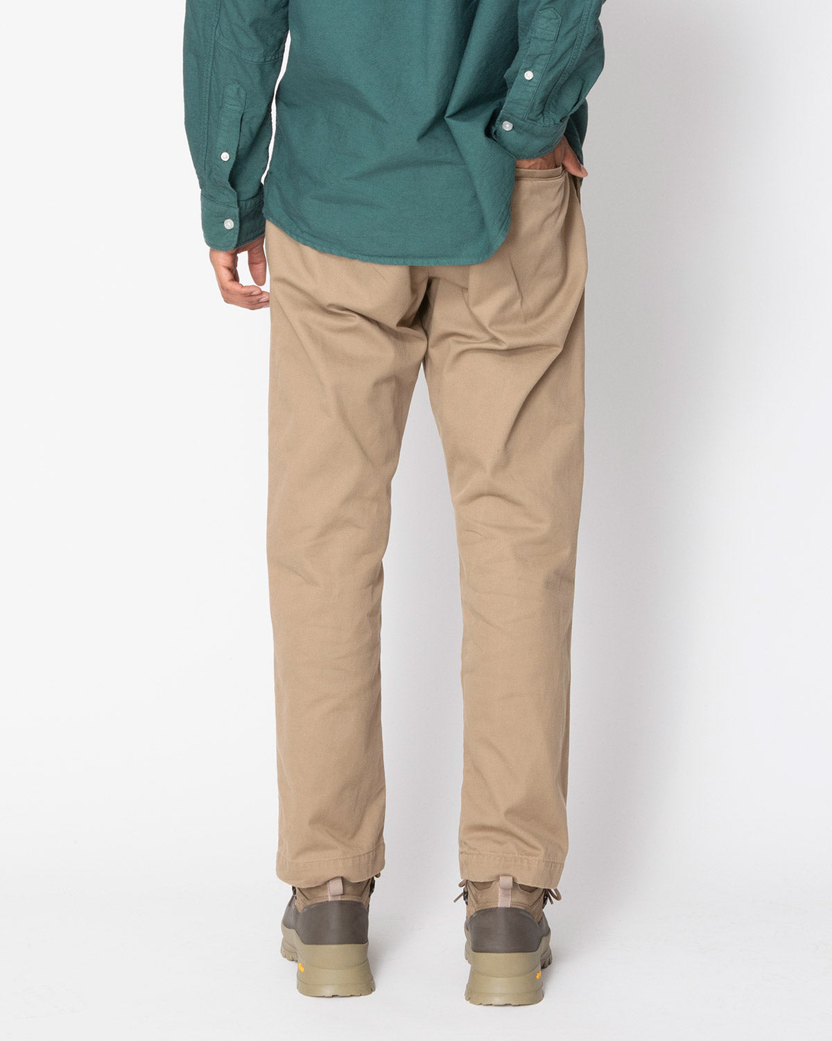 DWELLER CHINO TROUSERS COTTON TWILL