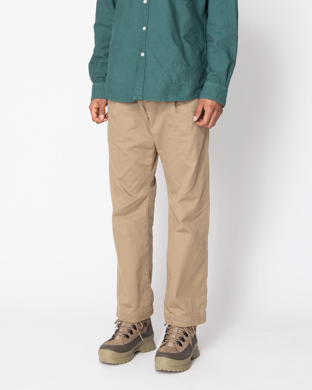 DWELLER CHINO TROUSERS COTTON TWILL