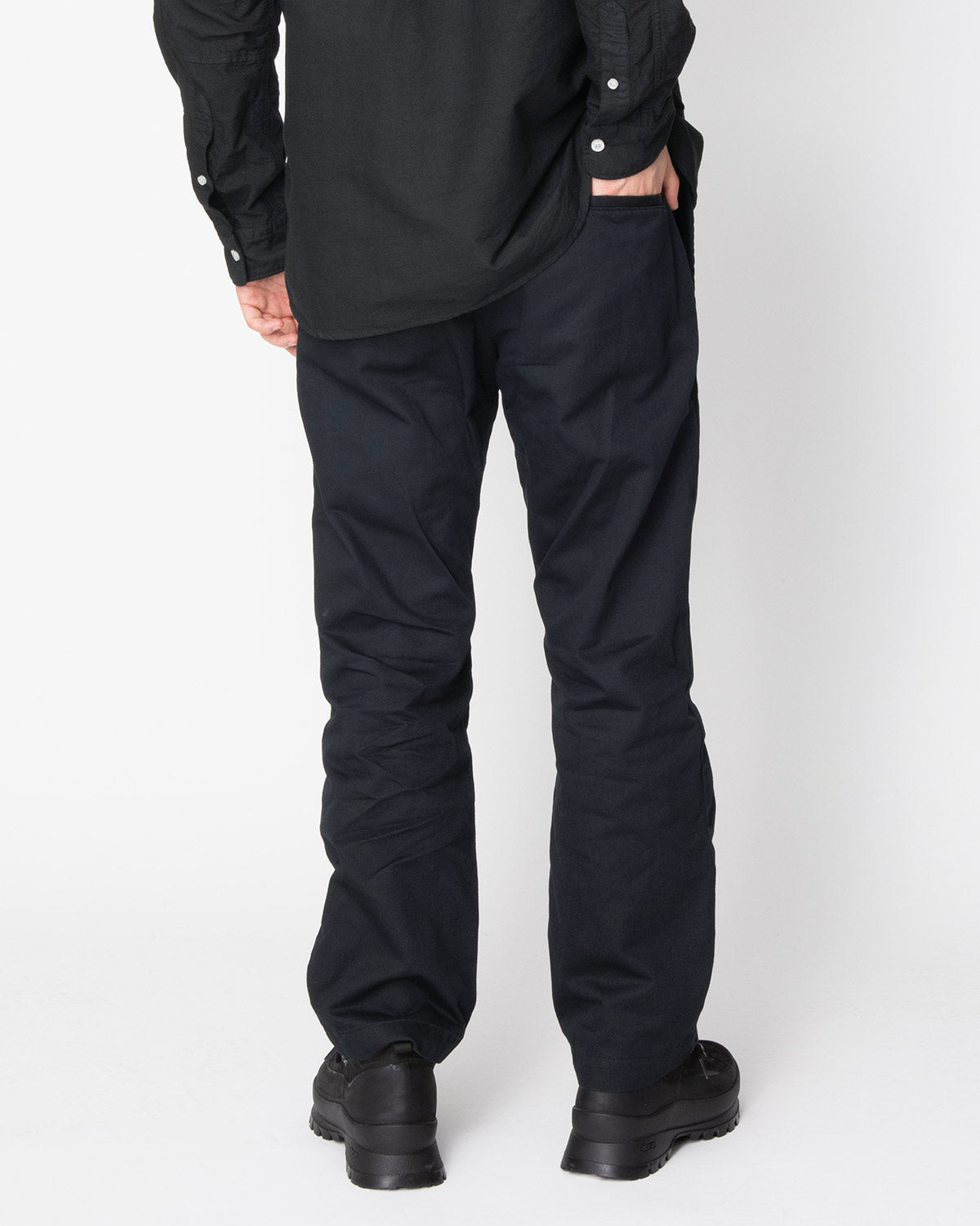 DWELLER CHINO TROUSERS COTTON TWILL