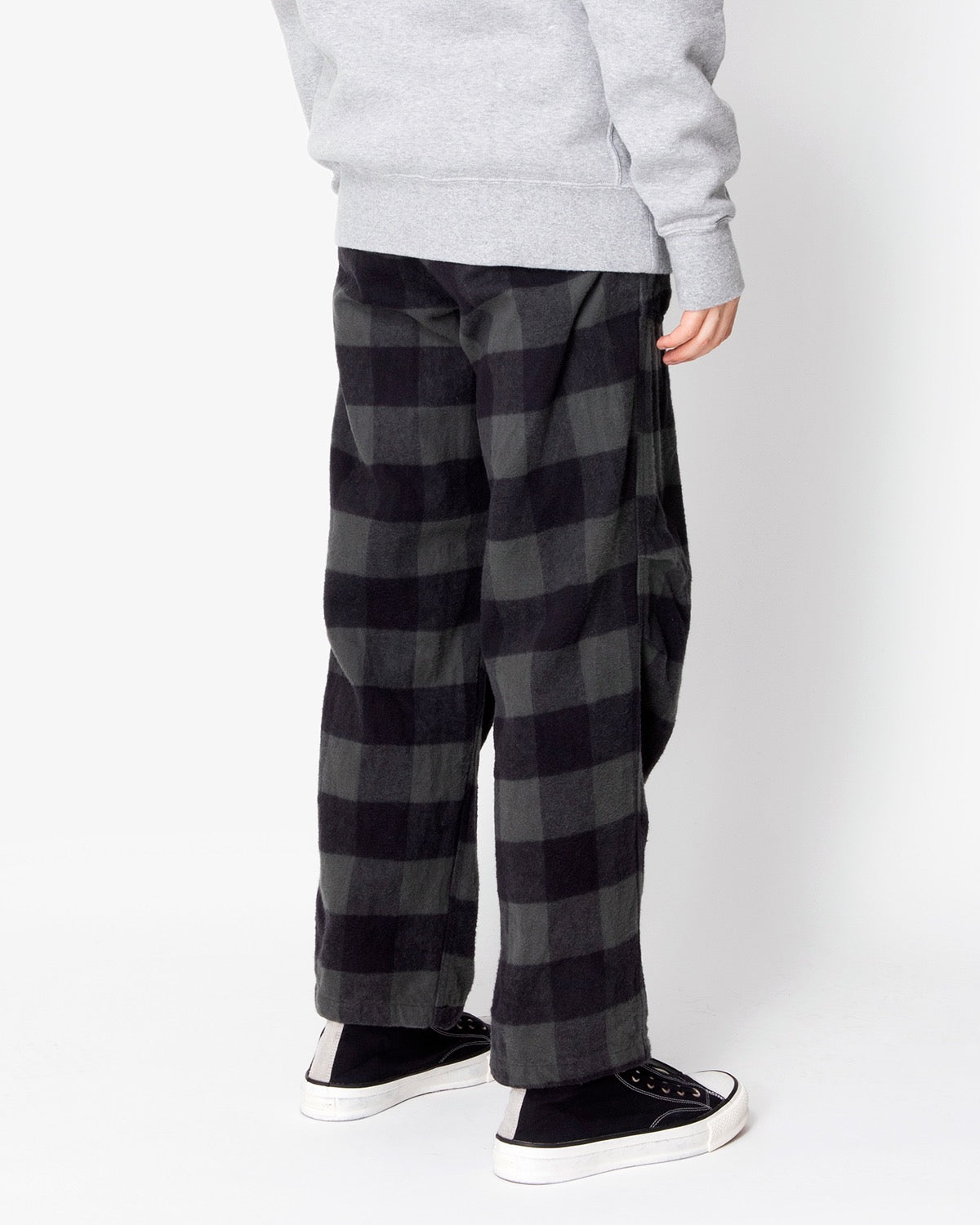 ALPINIST EASY PANTS COTTON FLANNEL BLOCK CHECK