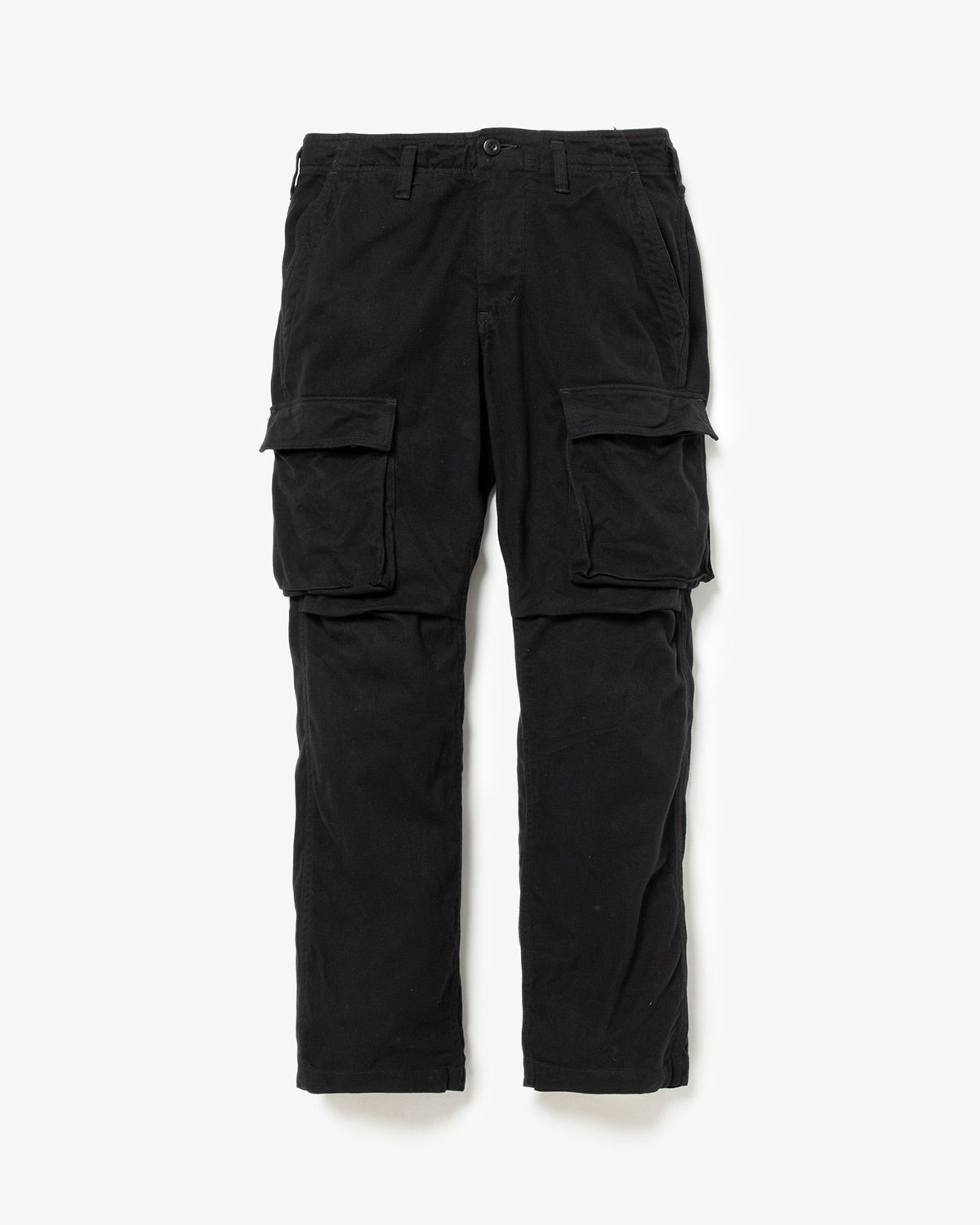 TROOPER 6P TROUSERS COTTON MILITARY FLANNEL OVERDYED