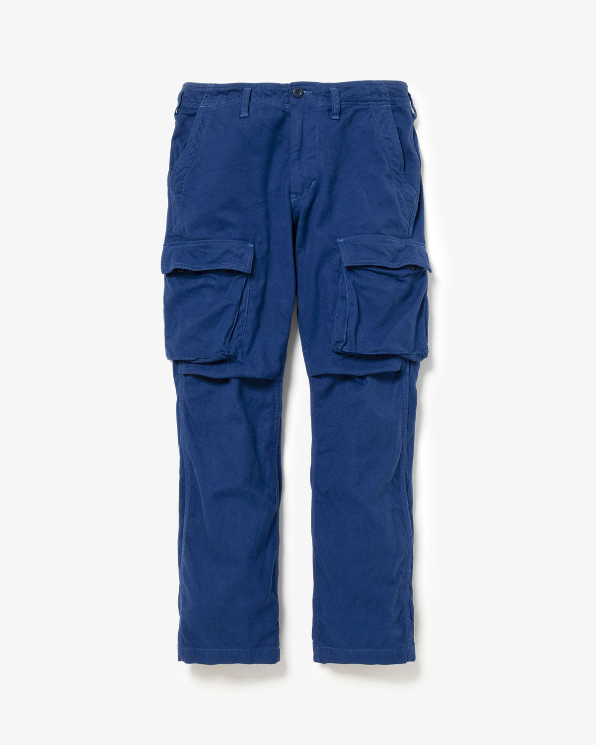 TROOPER 6P TROUSERS COTTON MILITARY FLANNEL OVERDYED