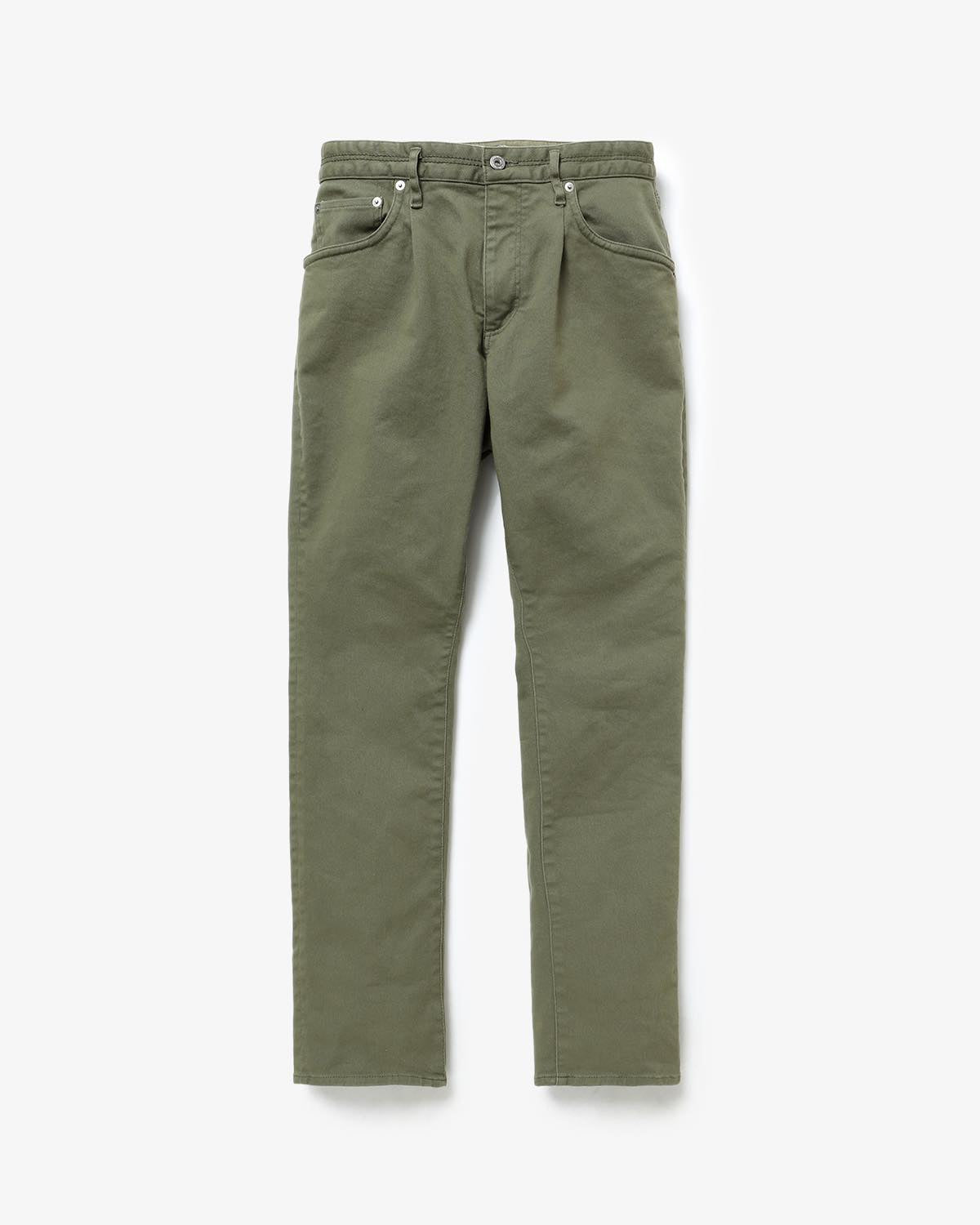 DWELLER 5P JEANS 03 COTTON DRILL TWILL STRETCH