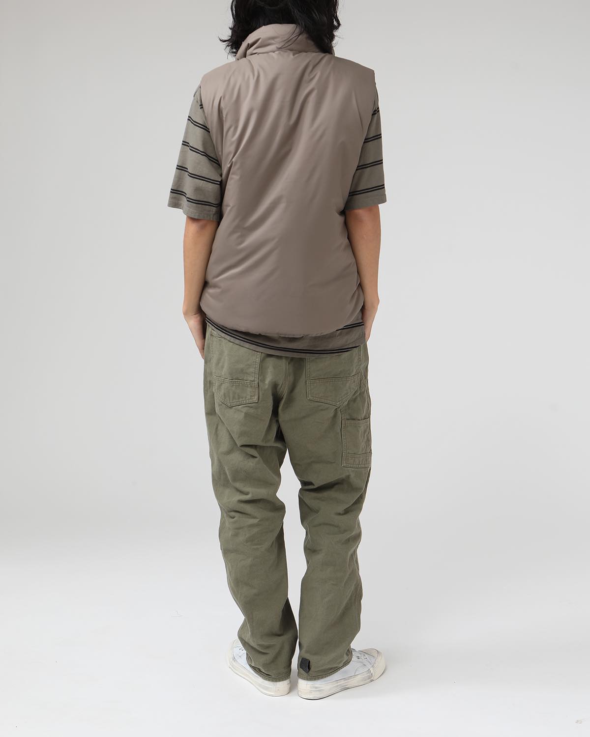 WORKER TROUSERS COTTON OXFORD SULFER DYE