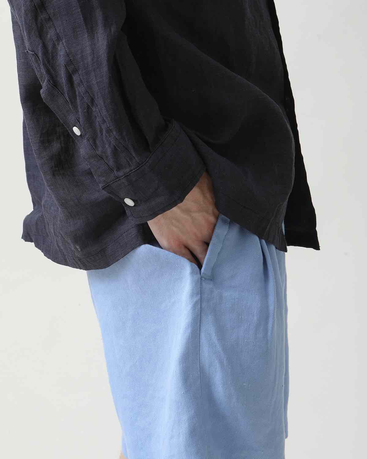 OFFICER CHINO SHORTS Li/Ac TWILL